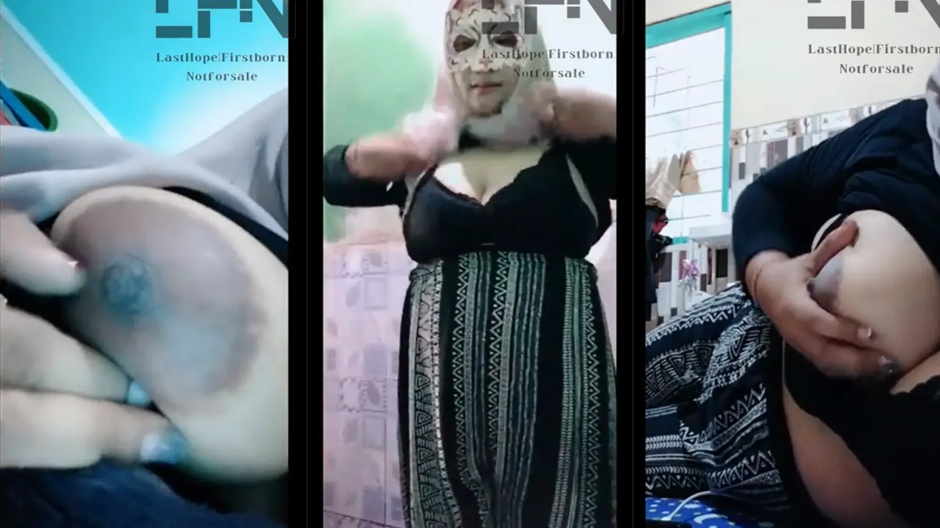 Tante Jilbab Tobrut Lagi Jualan Sambil Spill Uting Hitam Live - Hijab Tobrut Sange Desah Keenakan