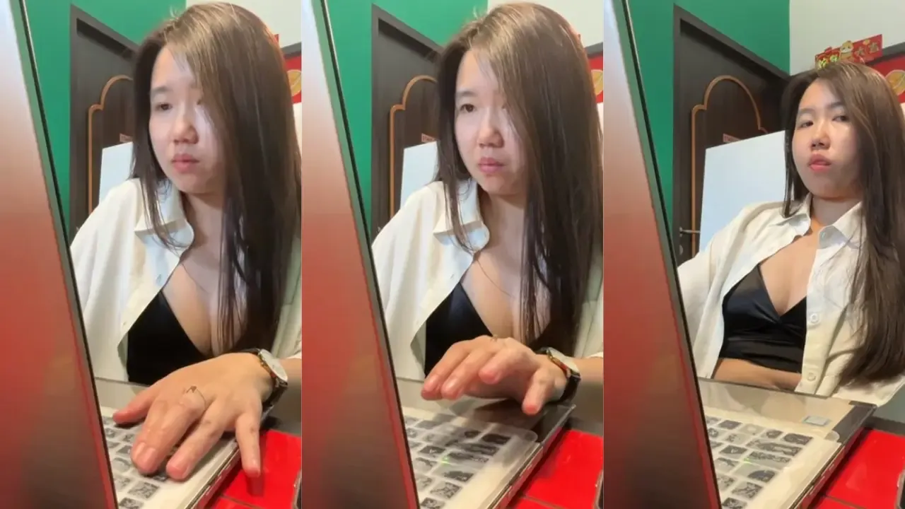 Barbar di Kantor ABG Semok Sange Pasrah Digoyang Sampe Becek