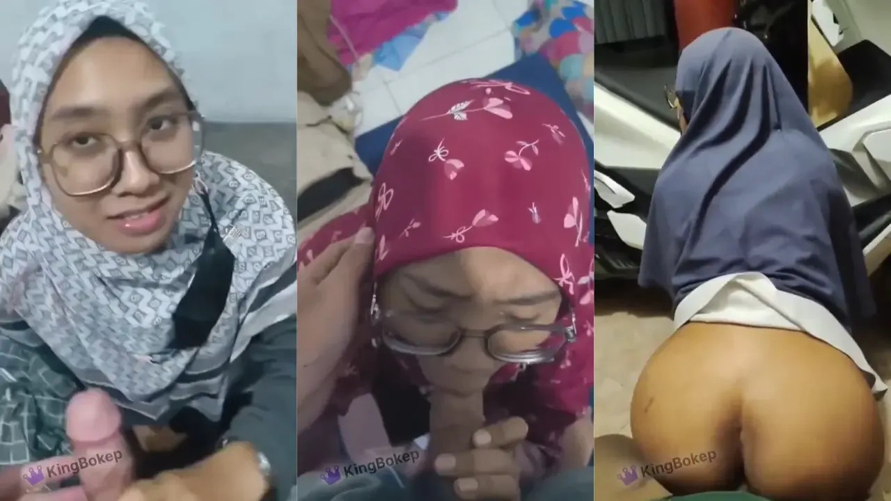 Mahasiswi Berjilbab Nungging di Kampus