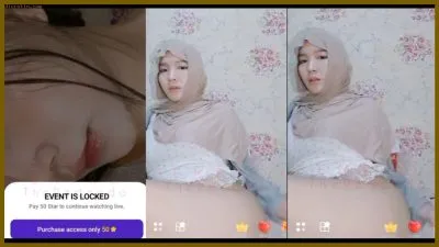 Live Host Miss Jia Jilbab Chindo Boba Pink